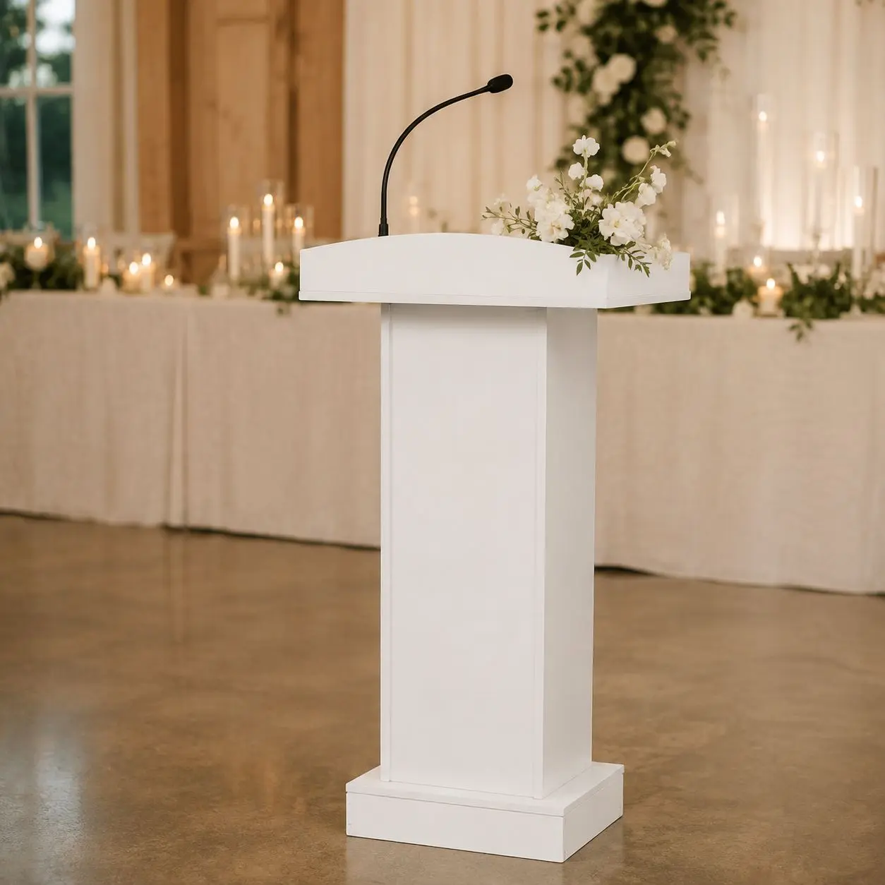 White Podium thumbnail 3