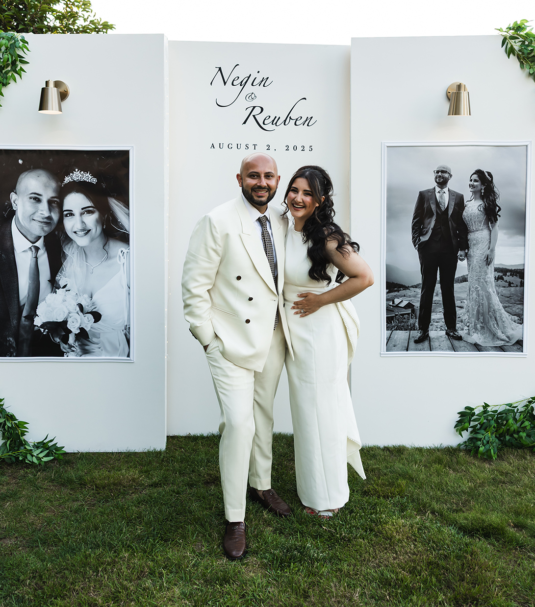 Elegant wedding decor setup by Okanagan Wedding Co.