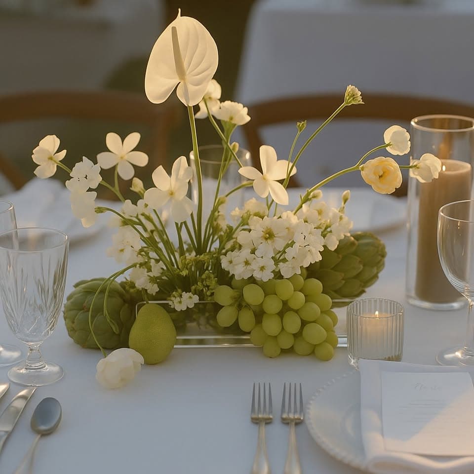 Rectangular Acrylic Centerpiece Vases – Large thumbnail 2