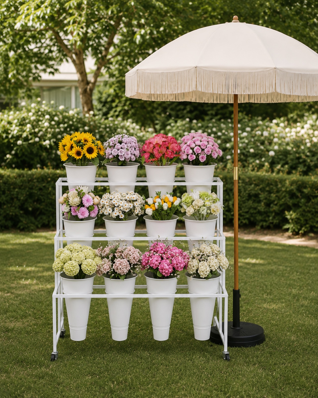 Bloom flower bar setup
