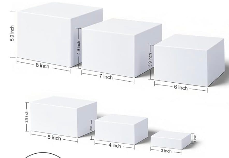 Food Risers – Set of 6 (3"–8") thumbnail 2