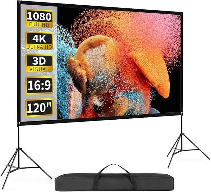 Projector & 120" Screen Bundle thumbnail 2