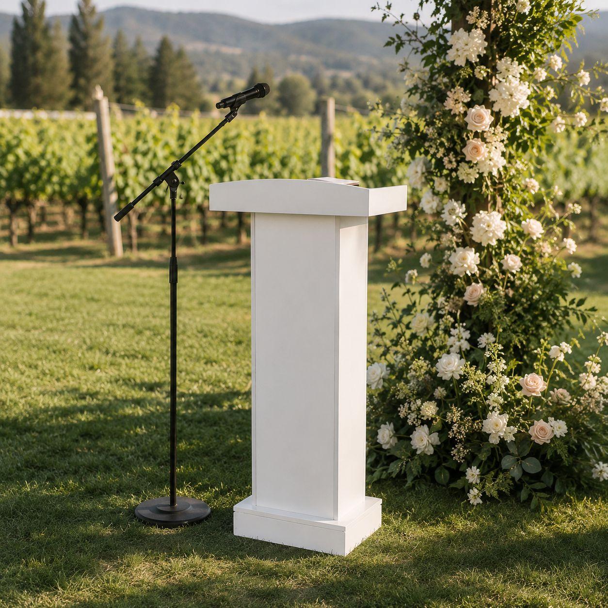 White Podium thumbnail 2