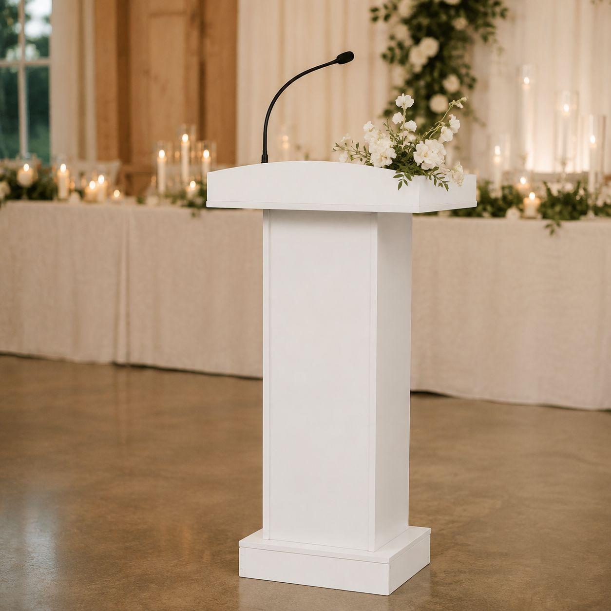 White Podium thumbnail 3